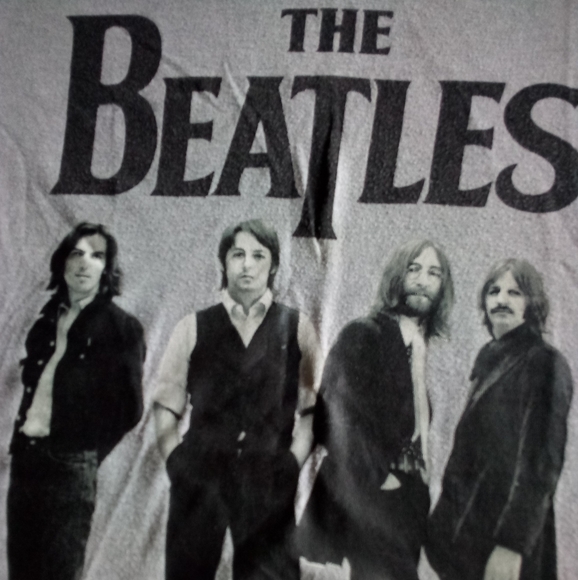 The Beatles large Gray band t-shirt - Picture 5 of 10